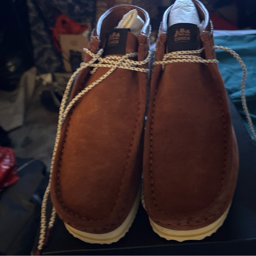Coach 1941 Sequoia Suede Chukka Boots, Size 9.5D - Picture 5 of 7